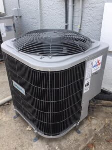 canaday installed ac unit