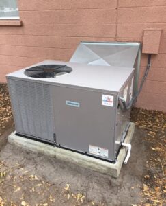 canaday installed new ac unit